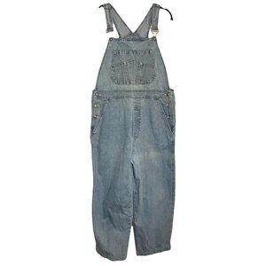 Vintage Gap Blue Jeans Overalls Mens L Bib Dungaree Blue Denim Overalls 90s